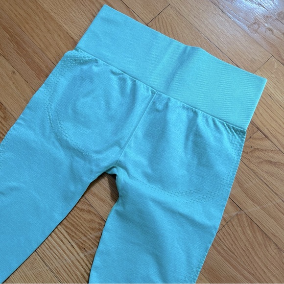 Gymshark Vital Seamless Leggings Sour Pistachio Marl - Picture 7 of 7